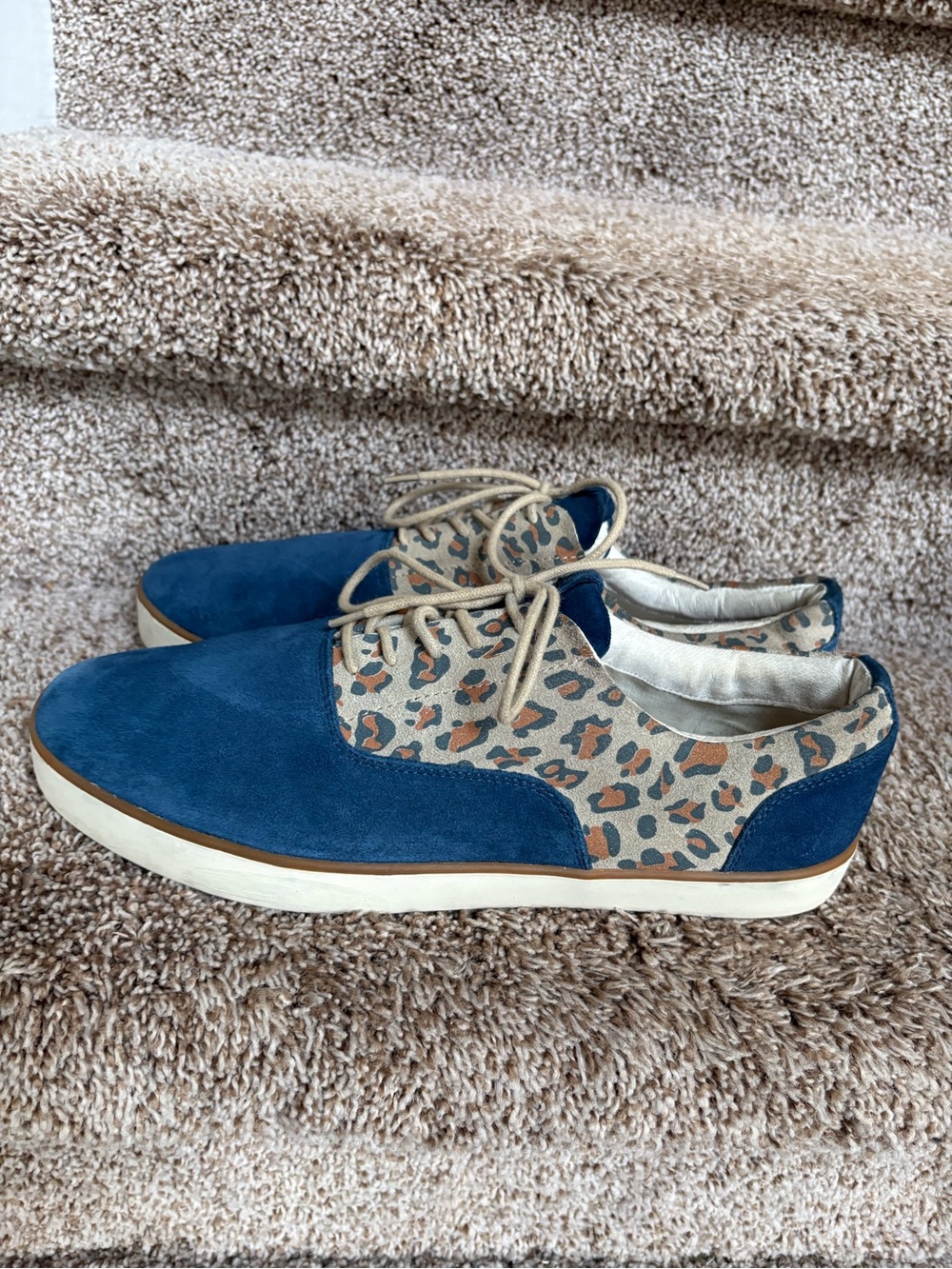 Aldo Men's Suede Multi color Shoes.